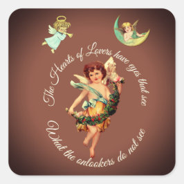 CUPIDO ENGEL STICKER | VINTAGE ESTHETISCHE DECORAT