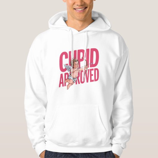 Cupido goedgekeurd Unisex Hoodie (Voorkant)
