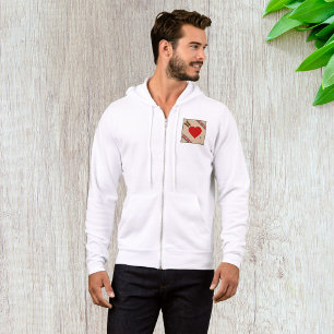Cupido Hart met Pijl Romantische Valentijnse Patro Hoodie