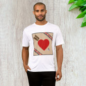 Cupido Hart met Pijl Romantische Valentijnse Patro T-shirt