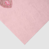 CUPIDO HART ROZE Rood Valentijnsdag Tissuepapier (Detail)