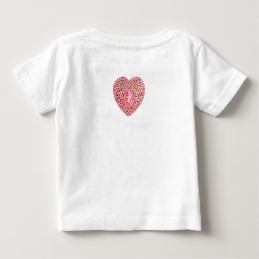 CUPIDO HARTJE, Roze Rood (Achterkant)