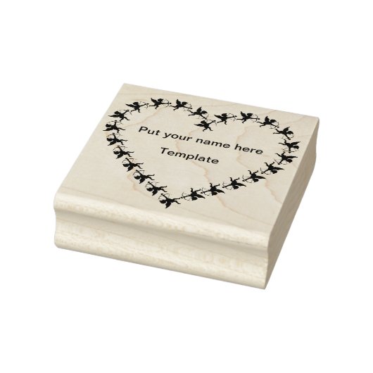 Cupido Heart Art Stempel (Stempel)