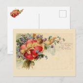 Cupido Hearts  Valentijn Briefkaart (Voorkant / Achterkant)