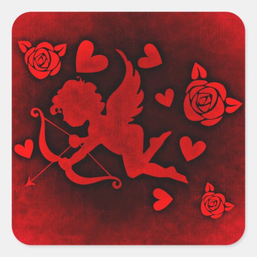 Cupido houdt van stickers (Voorkant)
