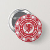 Cupido in de Ronde Button 5,7 Cm (Voorkant /achterkant)