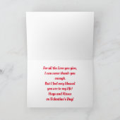  cupido in het hart kaart (Binnen)