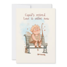 Cupido is met pensioen. Liefde is nu online