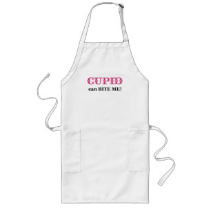 Cupido kan me bijten lang schort