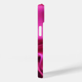 CUPIDO KANTEN HART ZIJDE ROZE FUCHSIA STOF MONOGRA Case-Mate iPhone CASE (Achterkant / Rechts)