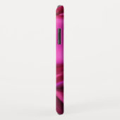 CUPIDO KANTEN HART ZIJDE ROZE FUCHSIA STOF MONOGRA Case-Mate iPhone CASE (Achterkant/rechts)