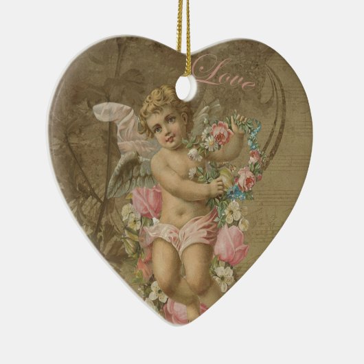 Cupido -  keramisch ornament (Rechts)