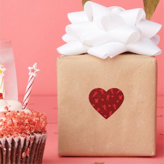 Cupido Love Hart Sticker (Feest)