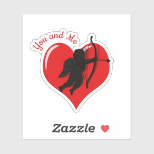 Cupido Love Valentijnsdag Sticker
