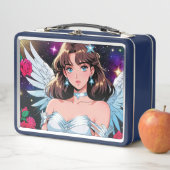 Cupido Meisje Metalen Lunchbox (In situ)