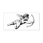Cupido met boog nr.1 rubberstempel (Afrduk)