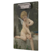 Cupido met een vlinder (door Bouguereau) Klembord (Links)