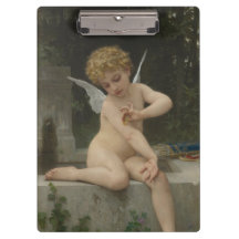 Cupido met een vlinder (door Bouguereau)