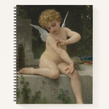 Cupido met een vlinder (door Bouguereau)