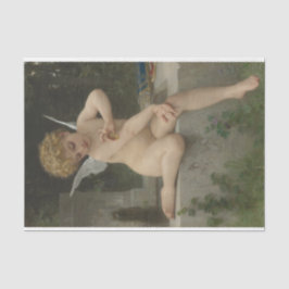 Cupido met een vlinder (door Bouguereau) Tissuepapier