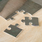 Cupido met een vlinder (van Bouguereau) Legpuzzel (Zijkant)
