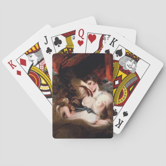 Cupido ontbinding van de zone van Venus Speelkaarten (Achterkant)