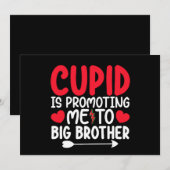 Cupido promoveert me tot Big Brother Valentijns Kaart (Voorkant / Achterkant)