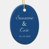 Cupido & Psyche Vintage Bouguereau Keramisch Ornament (Achterkant)