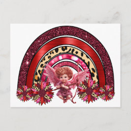 Cupido regenboog valentijnsdag liefde boog pijl li briefkaart