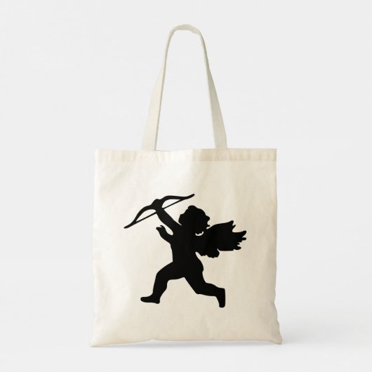 Cupido Silhouet Canvas tas (Achterkant)