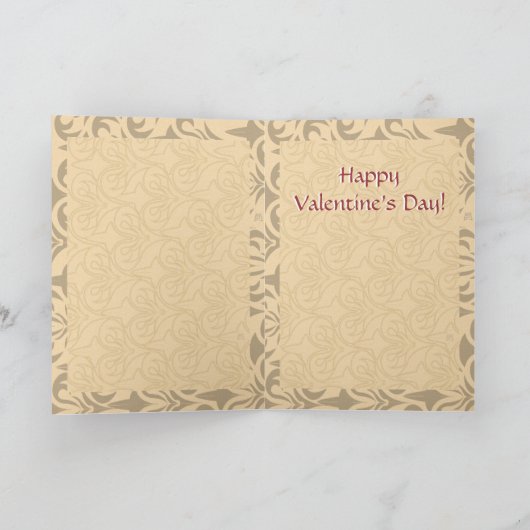 Cupido slaat weer toe feestdagen kaart (Binnen)