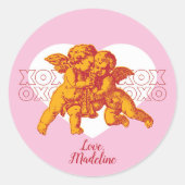 Cupido Stickers Valentijn's Day (Voorkant)