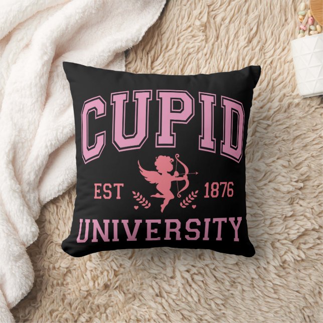 Cupido University Valentijn Cadeau Kussen (Deken)