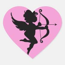 Cupido Valentijn Sticker