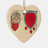 Cupido Valentijnsbericht Ornament (Rechts)