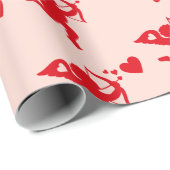 Cupido Valentijnsdag Cadeaupapier (Rol Hoek)