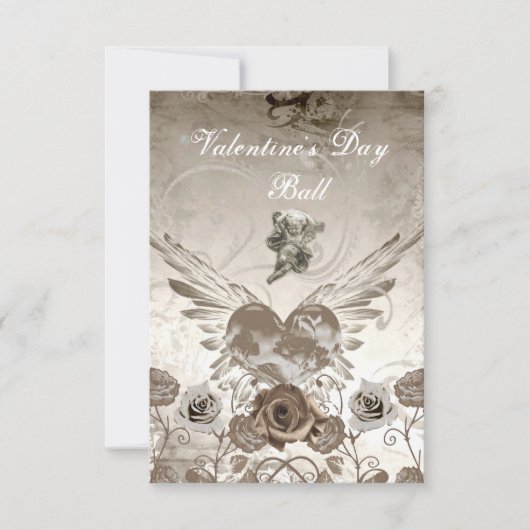 Cupido Valentijnsdag Uitnodigingen (Voorkant)