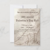 Cupido Valentijnsdag Uitnodigingen (Achterkant)