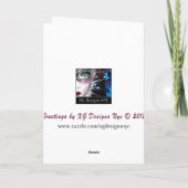 Cupido Valentijnsdag Verjaardag Kaart (Achterkant)