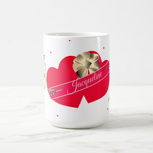Cupido Valentijns's Hearts Mok (Center)