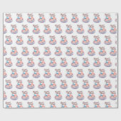 Cupido: voor altijd slaperig cadeaupapier (Vlak)