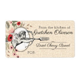  Cupido vork uit de keuken van sticker