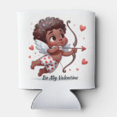 Cupido Wees mijn Valentijn Koelbox Blikjeskoeler (Achterkant)