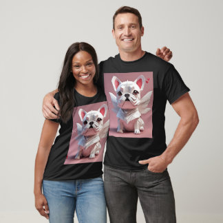 Cupido white Frenchie T-shirt