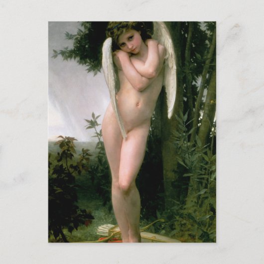 Cupidon, 1891 briefkaart (Voorkant)