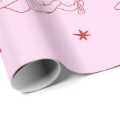 Cupidon  pattern cadeaupapier (Rol Hoek)