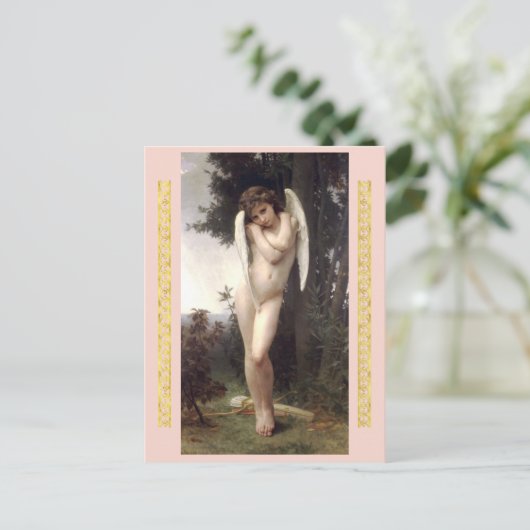 Cupidon, van Bouguereau Briefkaart (Staand voorkant)