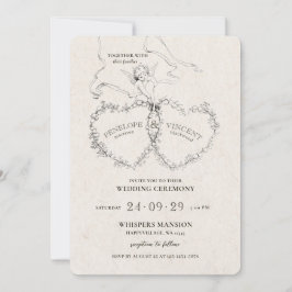 Cupido's Arrow Uitnodiging voor een bruiloft