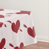Cupido's Arrows in Hearts Tafelkleed (Voorbeeld)
