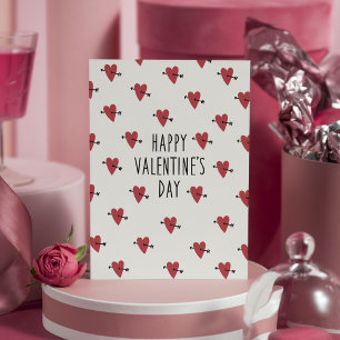 Cupido's Arrows Valentijnsdag Briefkaart